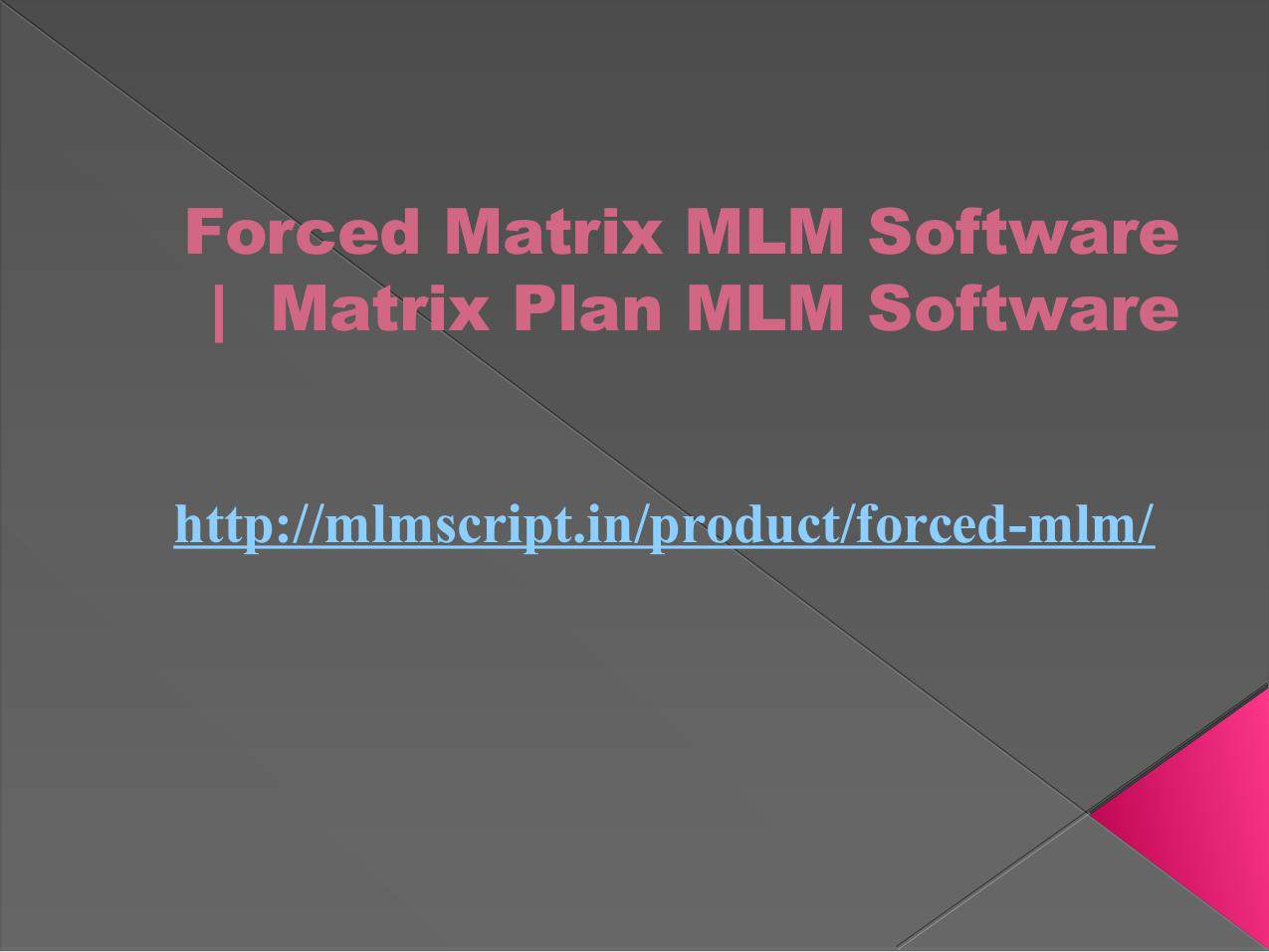 forced matrix software